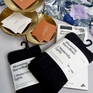 Blooming Marvellous Twin Pack Black Maternity Tights 60 Denier