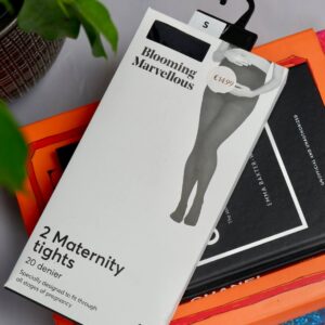Blooming Marvellous Twin Pack 20 Denier Black Maternity Tights