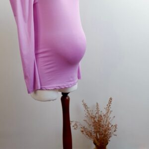 Mamalicious Dusty Mauve Maternity Top