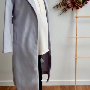 Mamalicious Pale Blue Maternity Coat